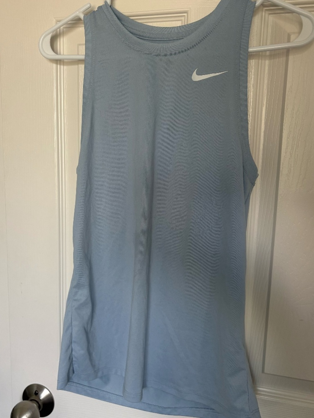 Nike Dri-FIT Light Blue Athletic Tank Top